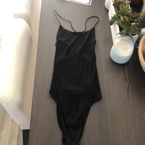 John Galt Backless strappy bodysuit size medium